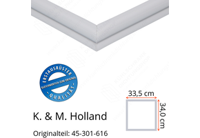 K. & M. Holland Türdichtung 34,0 x 33,5 cm Ersatzteil: 45-301-616 für verschiedene Modelle