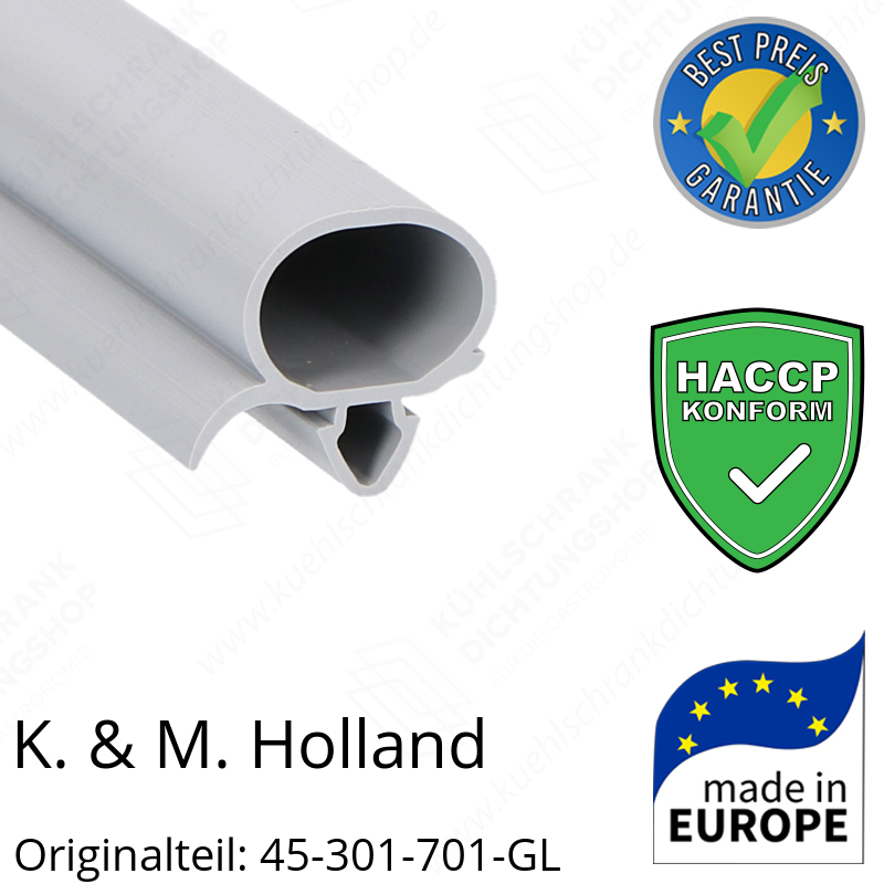 K. & M. Holland Schubladendichtung 36,3 x 47,3 cm Ersatzteil: 45-301-701-GL für verschiedene Modelle