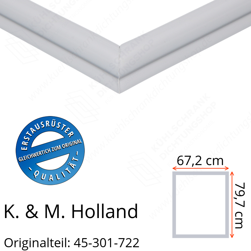 K. & M. Holland Türdichtung 79,7 x 67,2 cm Ersatzteil: 45-301-722 für verschiedene Modelle