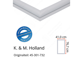 K. & M. Holland Türdichtung 76,7 x 41,0 cm Ersatzteil: 45-301-732 für verschiedene Modelle
