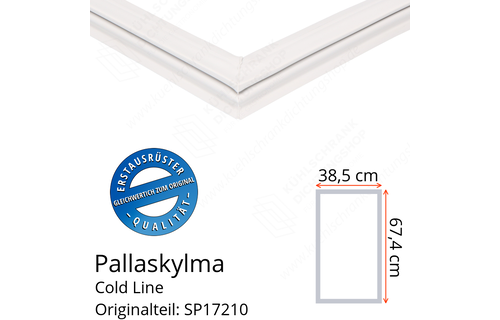 Pallaskylma Cold Line Türdichtung 67,4 x 38,5 cm