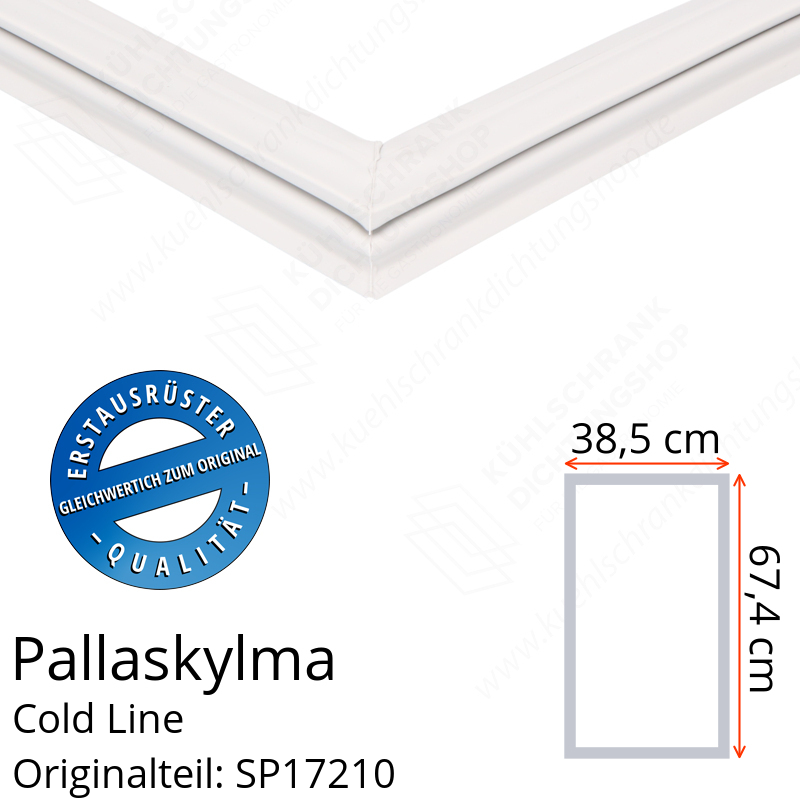 Pallaskylma Cold Line Türdichtung 67,4 x 38,5 cm