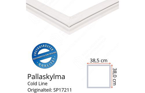 Pallaskylma Cold Line Schubladendichtung 38,0 x 38,5 cm