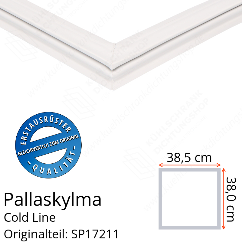 Pallaskylma Cold Line Schubladendichtung 38,0 x 38,5 cm