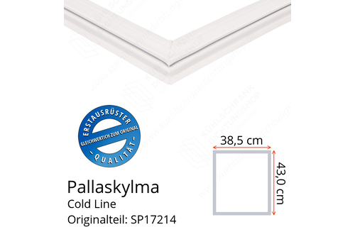 Pallaskylma Cold Line Schubladendichtung 43,0 x 38,5 cm