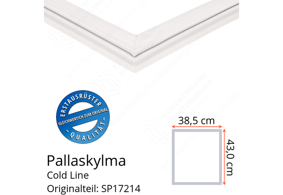 Pallaskylma Cold Line Schubladendichtung 43,0 x 38,5 cm