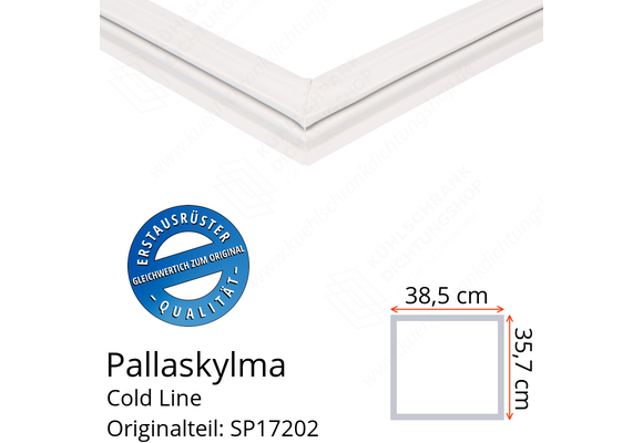 Pallaskylma Cold Line Schubladendichtung 35,7 x 38,5 cm