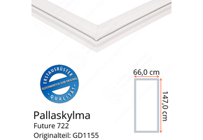 Pallaskylma Future 722 Türdichtung 147,0 x 66,0 cm