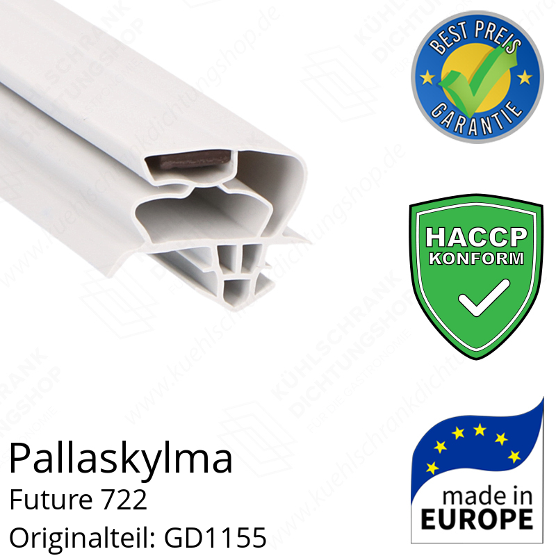 Pallaskylma Future 722 Türdichtung 147,0 x 66,0 cm