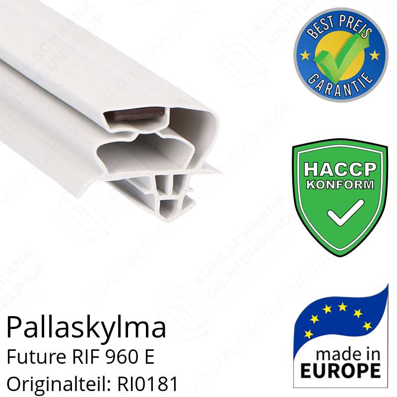 Pallaskylma Future RIF 960 E Türdichtung 178,5 x 78,0 cm