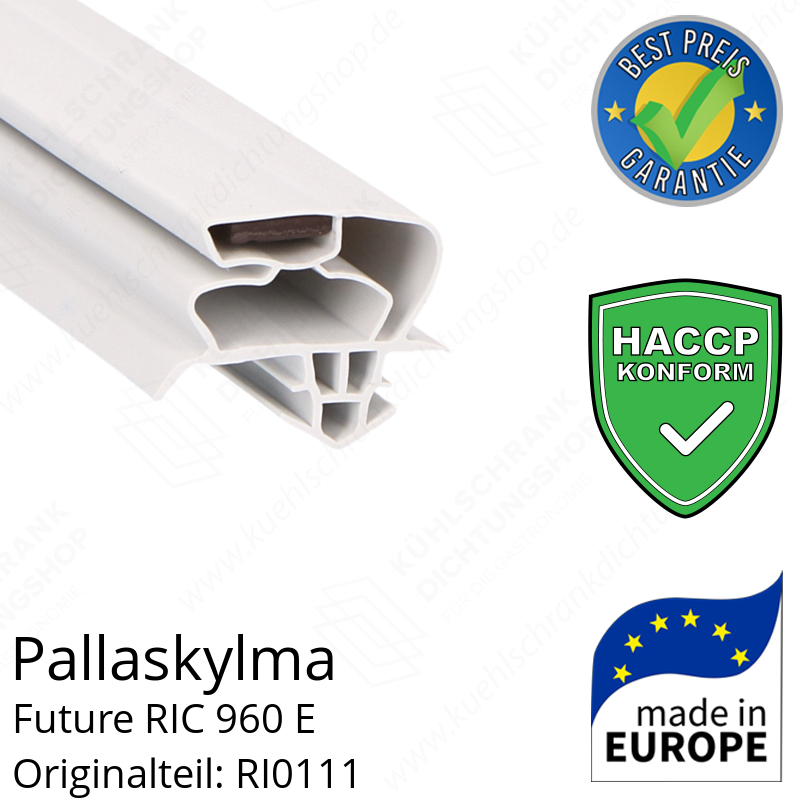 Pallaskylma Future RIC 960 E Türdichtung 183,5 x 78,0 cm