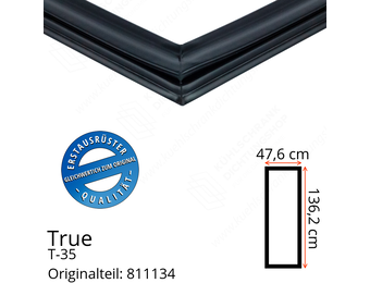 True T-35 Türdichtung 136,2 x 47,6 cm (Profil breit)