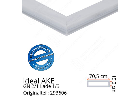 Ideal AKE 293606 Schubladendichtung 19,0 x 70,5 cm