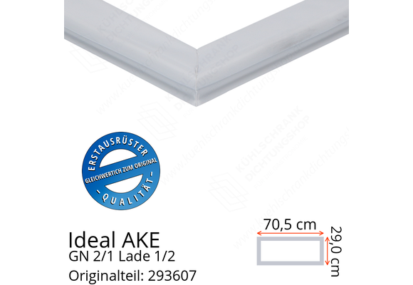 Ideal AKE 293607 Schubladendichtung 29,0 x 70,5 cm