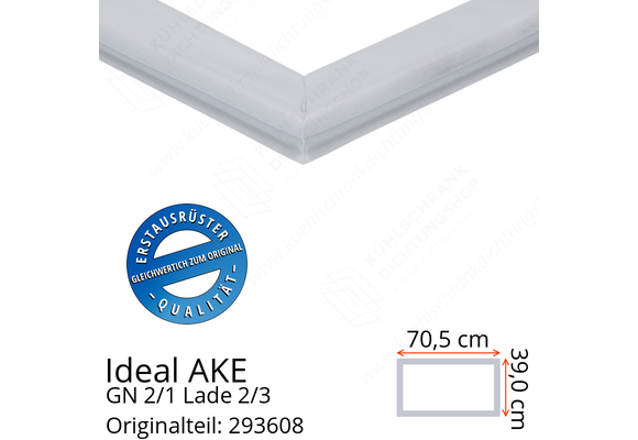 Ideal AKE 293608 Schubladendichtung 39,0 x 70,5 cm