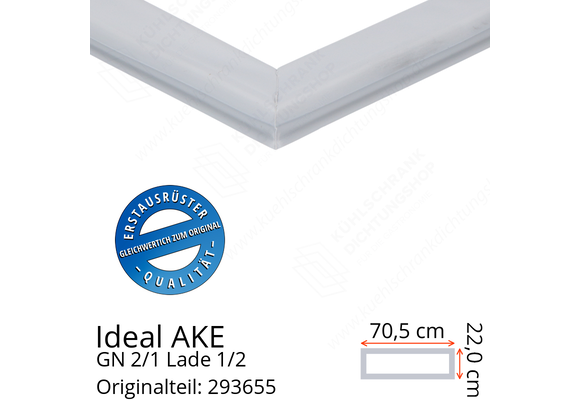 Ideal AKE 293655 Schubladendichtung 22,0 x 70,5 cm
