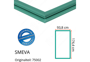 SMEVA Türdichtung 174,4 x 93,8 cm Ersatzteil: 75002 für verschiedene Modelle