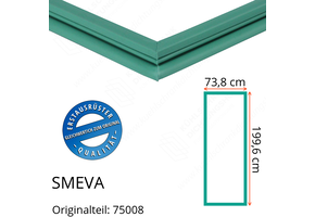 SMEVA Türdichtung 199,6 x 73,8 cm Ersatzteil: 75008 für verschiedene Modelle