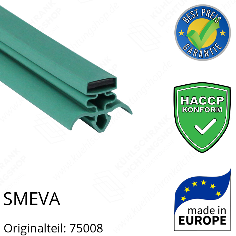 SMEVA Türdichtung 199,6 x 73,8 cm Ersatzteil: 75008 für verschiedene Modelle