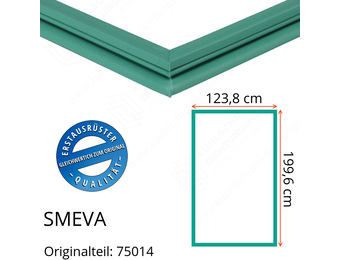 SMEVA Türdichtung 199,6 x 123,8 cm Ersatzteil: 75014 für verschiedene Modelle