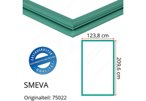 SMEVA Türdichtung 209,6 x 123,8 cm Ersatzteil: 75022 für verschiedene Modelle