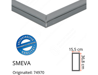 SMEVA Schubladendichtung 36,8 x 15,5 cm Ersatzteil: 74970 für verschiedene Modelle