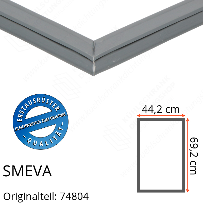 SMEVA Türdichtung 69,2 x 44,2 cm Ersatzteil: 74804 für verschiedene Modelle