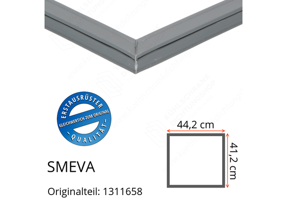 SMEVA Türdichtung 41,2 x 44,2 cm Ersatzteil: 1311658 für verschiedene Modelle