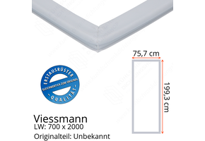 Viessmann Türdichtung 199,3 x 75,7 x 199,3 cm Ersatzteil: Unbekannt (LW: 700 x 2000)
