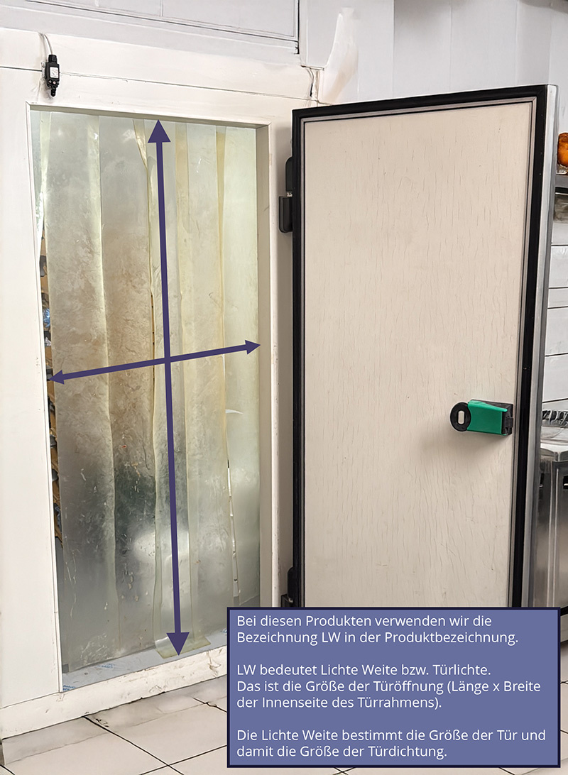 Ilkazell Türdichtung 191,5 x 85,5 x 191,5 cm Ersatzteil: k-dpr020-00322 (LW: 80 x 190)