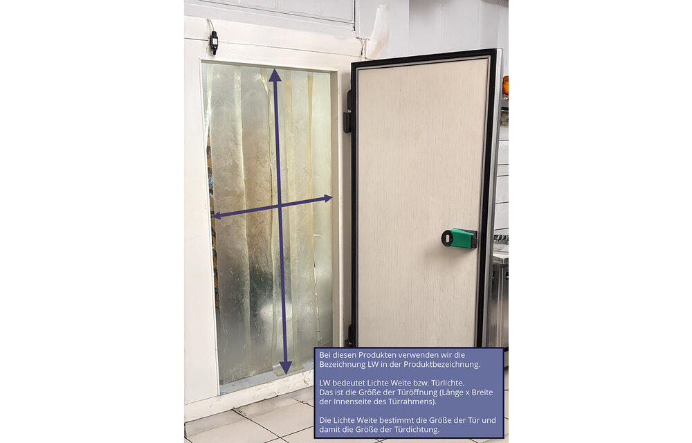 Ilkazell Türdichtung 191,5 x 65,5 x 191,5 cm Ersatzteil: k-dpr020-00322 (LW: 60 x 190)