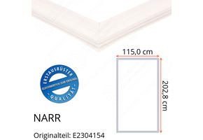 NARR Isolierturen Türdichtung 202,8 x 115,0 x 202,8 cm Ersatzteil: E2304154