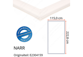 NARR Isolierturen Türdichtung 222,8 x 115,0 x 222,8 cm Ersatzteil: E2304159