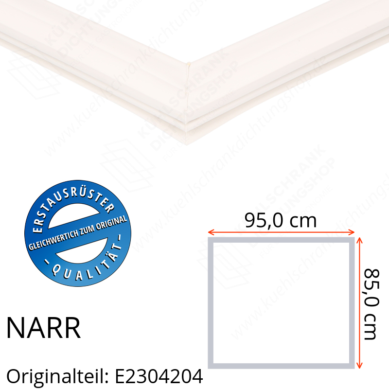NARR Isolierturen Dichtung 85,0 x 95,0 cm Ersatzteil: E2304204