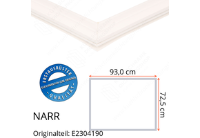 NARR Isolierturen Dichtung 72,5 x 93,0 cm Ersatzteil: E2304190