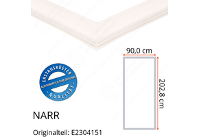 NARR Isolierturen Türdichtung 202,8 x 90,0 x 202,8 cm Ersatzteil: E2304151
