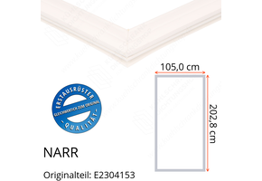 NARR Isolierturen Türdichtung 202,8 x 105,0 x 202,8 cm Ersatzteil: E2304153