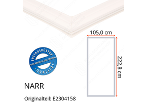 NARR Isolierturen Türdichtung 222,8 x 105,0 x 222,8 cm Ersatzteil: E2304158