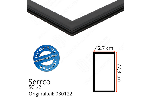 Serrco SCL-2 Türdichtung 77,3 x 42,7 cm