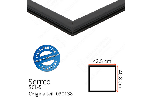 Serrco SCL-5 Schubladendichtung 40,8 x 42,5 cm