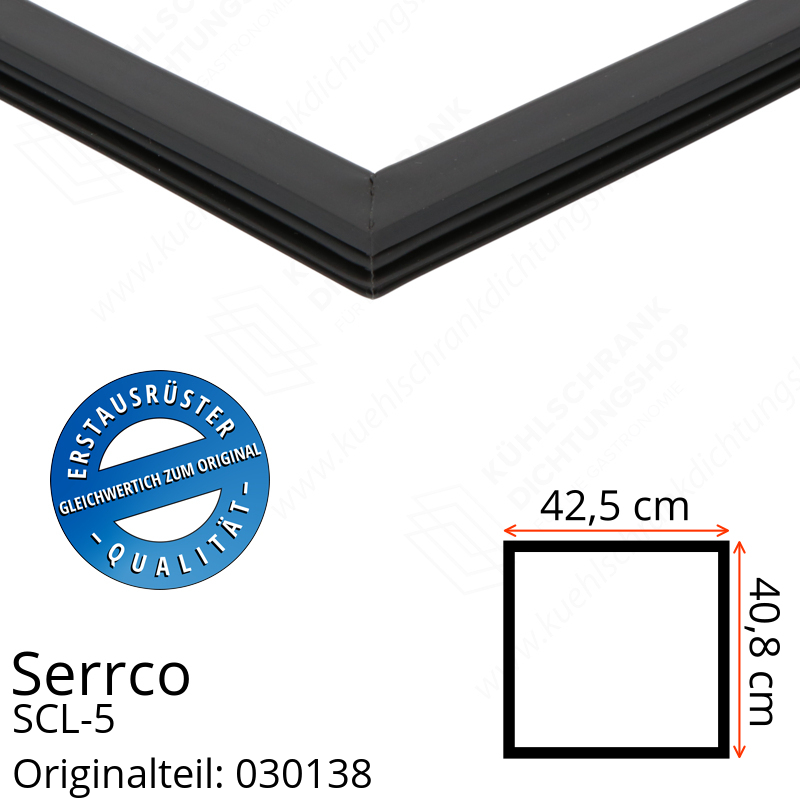 Serrco SCL-5 Schubladendichtung 40,8 x 42,5 cm