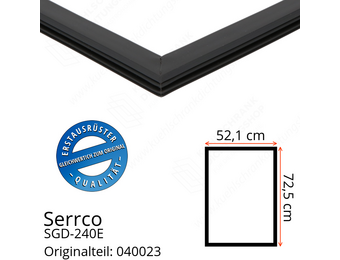 Serrco SGD-240E Türdichtung 72,5 x 52,1 cm