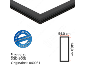 Serrco SGD-300E Türdichtung 146,0 x 54,0 cm