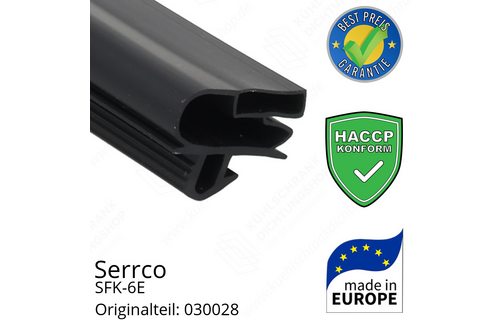 Serrco SFK-6E Türdichtung 76,8 x 50,5 cm