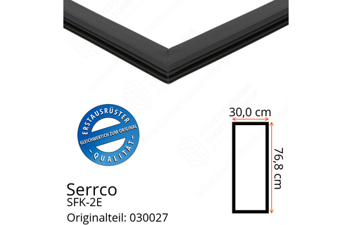 Serrco SFK-2E Türdichtung 76,8 x 30,0 cm