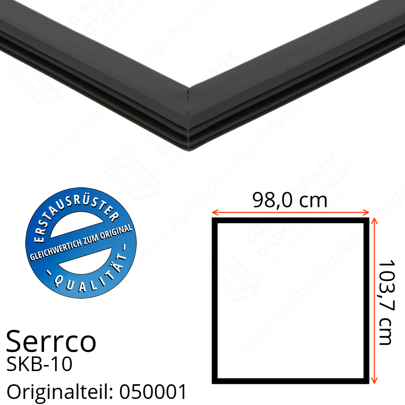 Serrco SKB-10 Türdichtung 103,7 x 98,0 cm