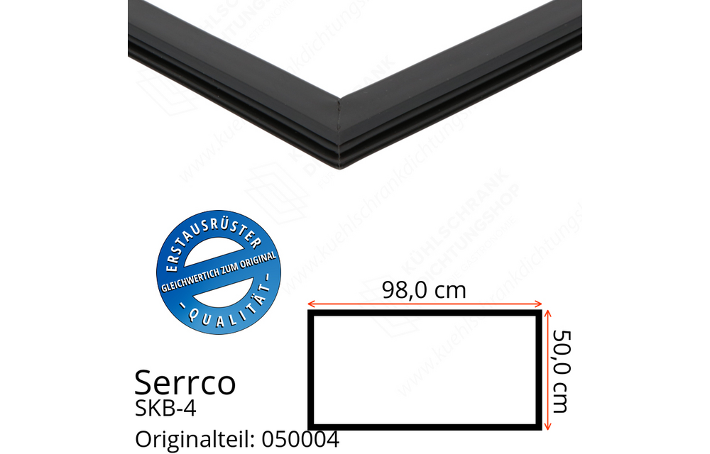 Serrco SKB-4 Türdichtung 50,0 x 98,0 cm
