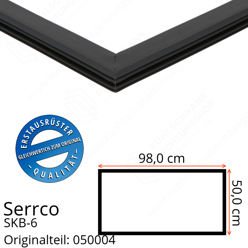 Serrco SKB-6 Türdichtung 50,0 x 98,0 cm