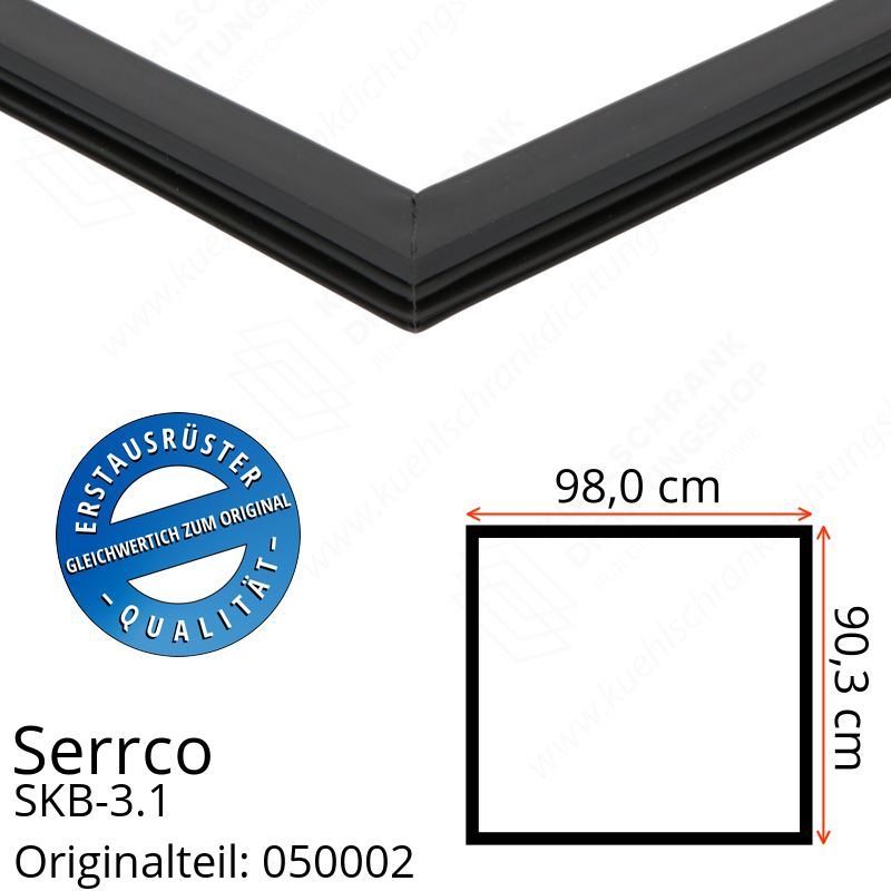Serrco SKB-3.1 Türdichtung 90,3 x 98,0 cm