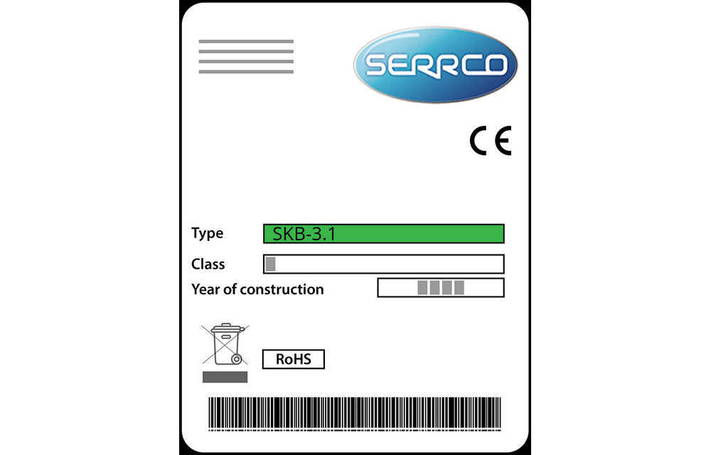 Serrco SKB-3.1 Türdichtung 90,3 x 98,0 cm
